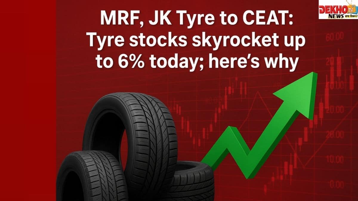 Tyre stocks rally as MRF, JK Tyre, CEAT surge up to 6% in stock market